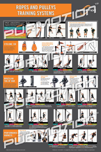 Ropes, Pulleys And Harness Digital Poster - Purmotion